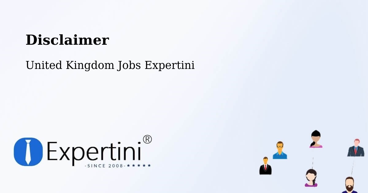 Disclaimer – Tweedbank - United Kingdom Jobs Expertini